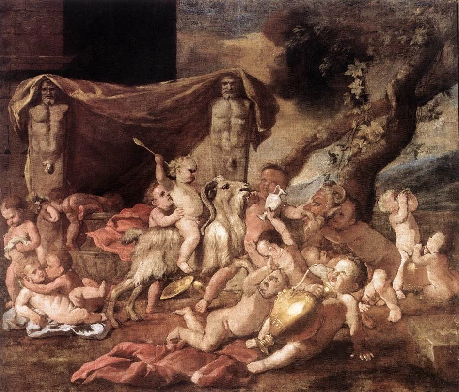 Baccanale di putti - Galleria Nazionale d'Arte Antica, Rome